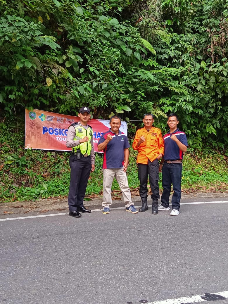 Posko Kesehatan Etape 2 Tour de Singkarak Tahun 2019 (Pasaman-Bukittinggi)