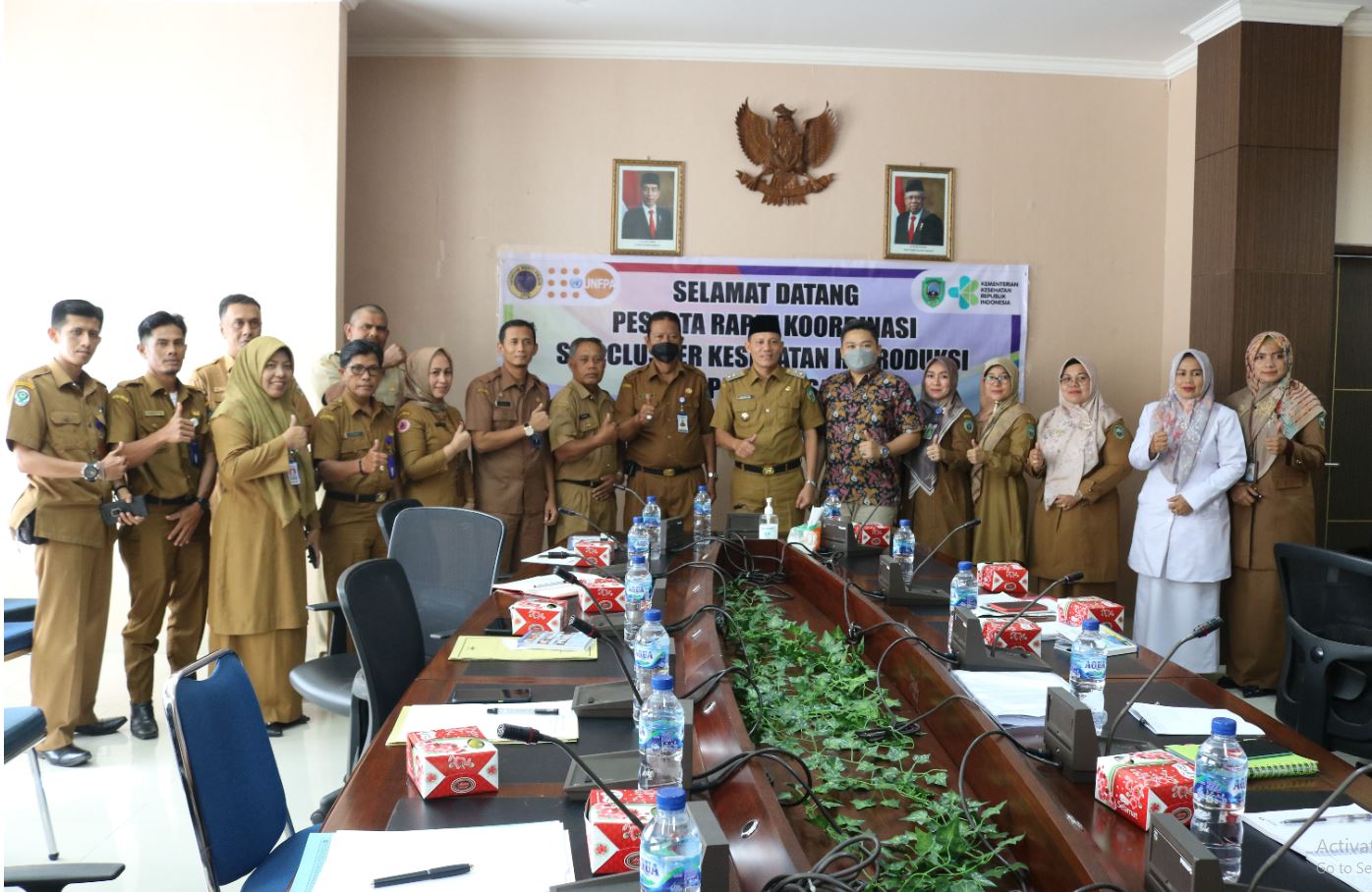 Rapat Koordinasi Sub Cluster Kesehatan Reproduksi Kabupaten Pasaman