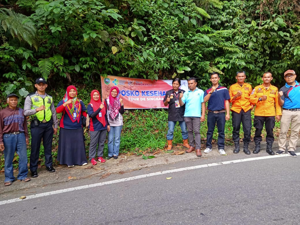 Posko Kesehatan Etape 2 Tour de Singkarak Tahun 2019 (Pasaman-Bukittinggi)