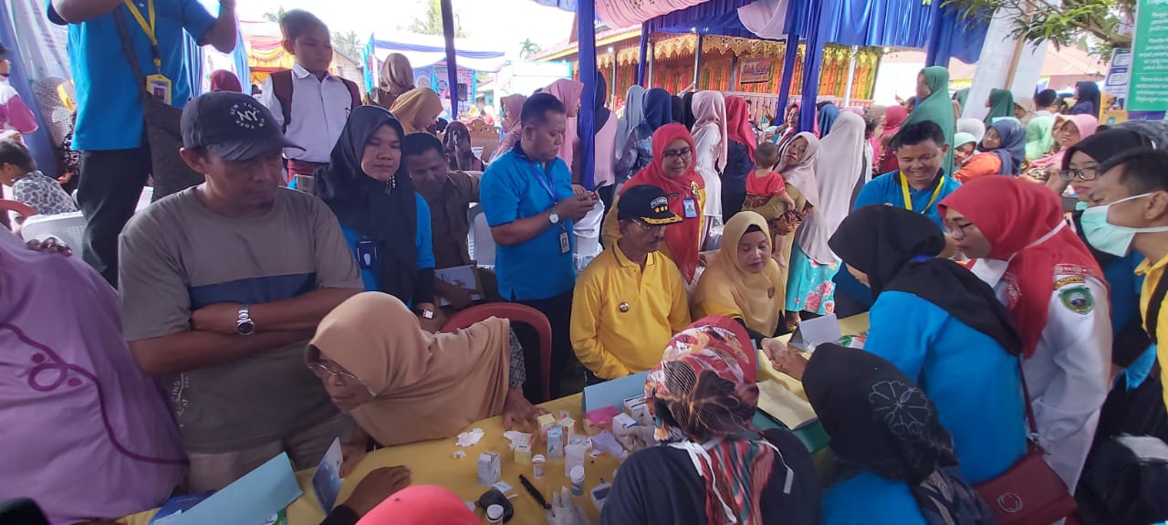 Pencanangan Kampung P2P Di  Jorong Kampung Tongah Nagari Tarung-Tarung Kecamatan Rao