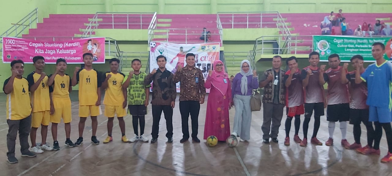 Tournamen Futsal Dalam Rangka Hari Kesehatan Nasional Tahun 2019