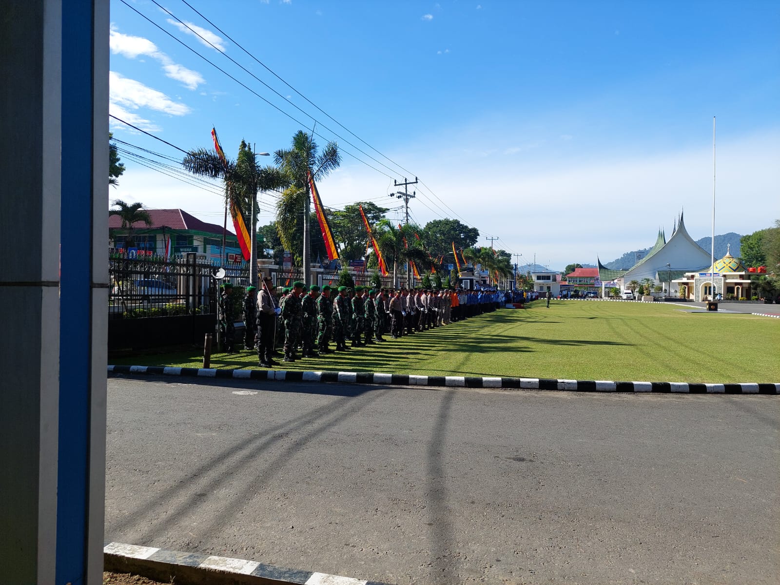 Peringatan HUT RI Ke 77 Dinas Kesehatan Kabupaten Pasaman