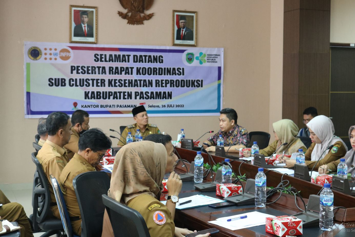 Rapat Koordinasi Sub Cluster Kesehatan Reproduksi Kabupaten Pasaman